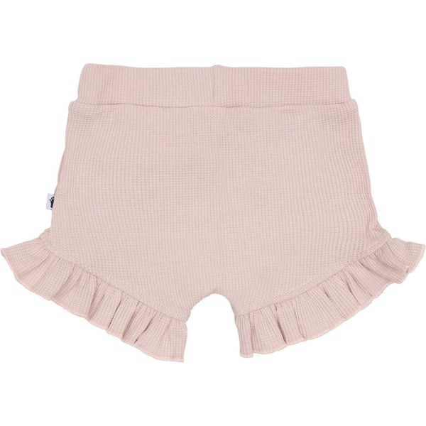 Meisjes Short Ruffle Waffle van Klein Baby in de kleur Pink in maat 74.