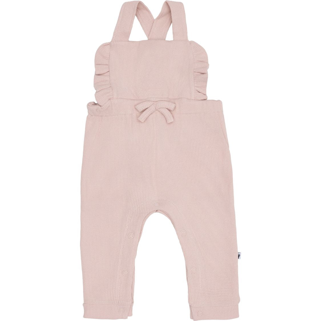 Meisjes Jumpsuit Ruffle Waffle van Klein Baby in de kleur Pink in maat 74.