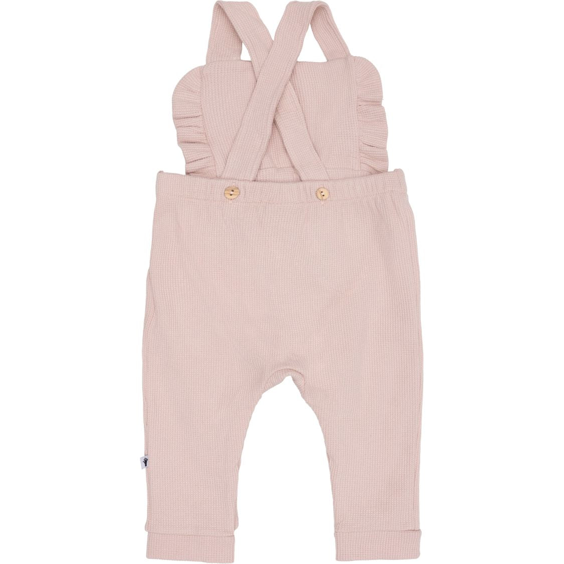 Meisjes Jumpsuit Ruffle Waffle van Klein Baby in de kleur Pink in maat 74.