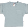 Jongens T-shirt Oversized Waffle van Klein Baby in de kleur Blue SS26 in maat 74.