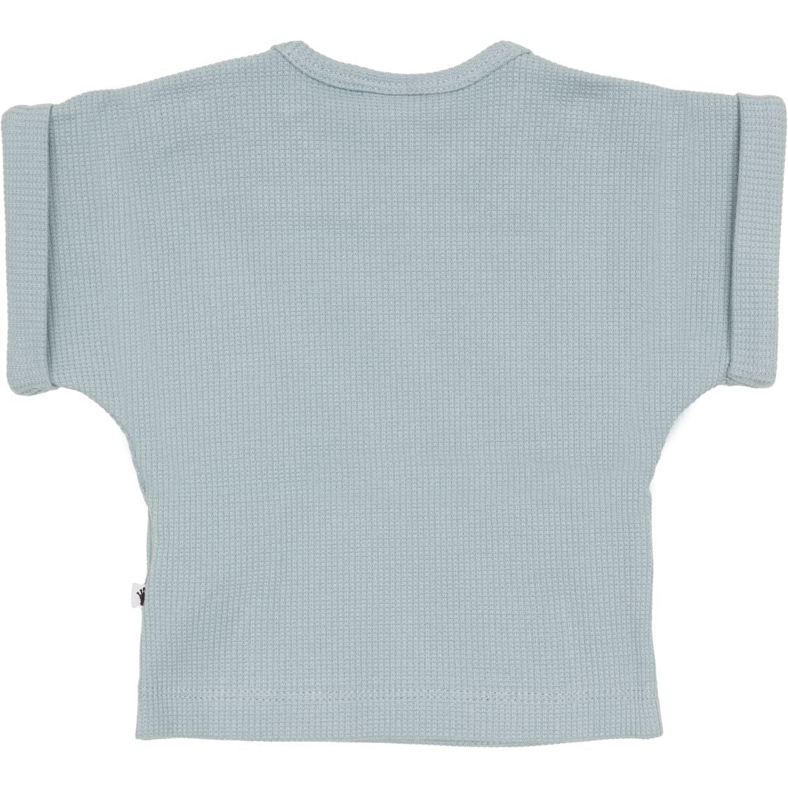 Jongens T-shirt Oversized Waffle van Klein Baby in de kleur Blue SS26 in maat 74.