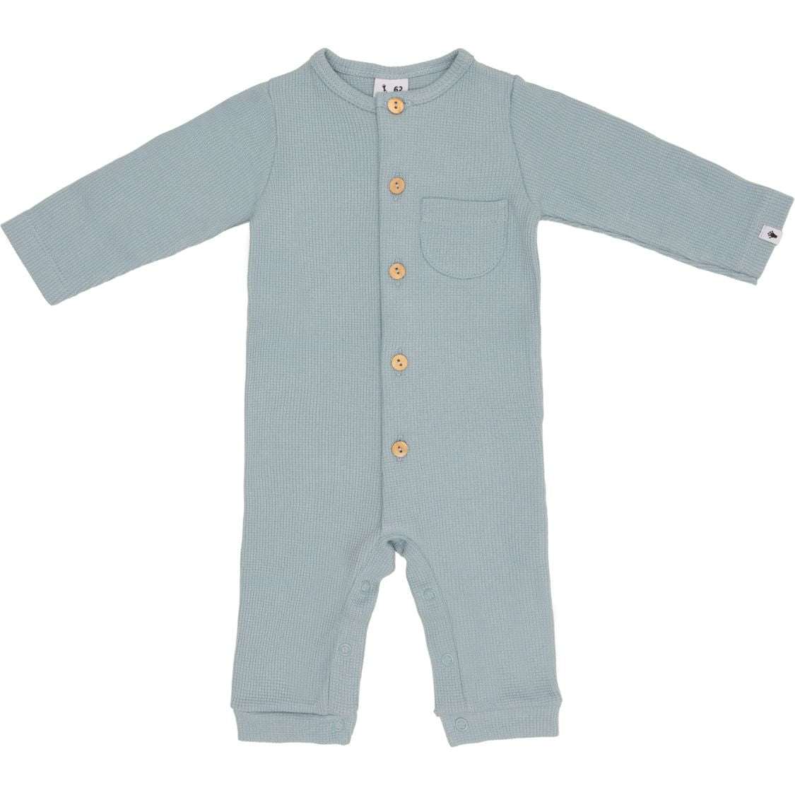 Jongens Jumpsuit Waffle van Klein Baby in de kleur Blue SS26 in maat 68.