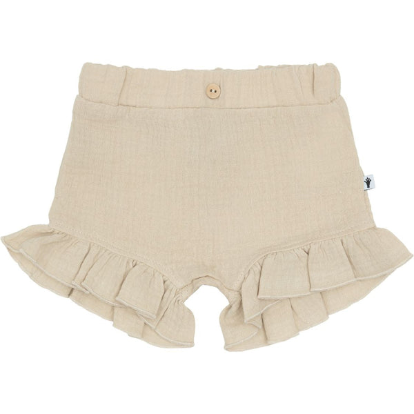 Meisjes Short Ruffle Mousseline van Klein Baby in de kleur Pepper in maat 74.