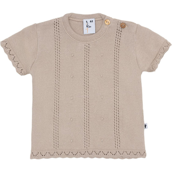 Meisjes Top Dots Knit van Klein Baby in de kleur Pepper in maat 74.