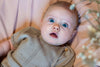 Meisjes Top Dots Knit van Klein Baby in de kleur Pepper in maat 74.