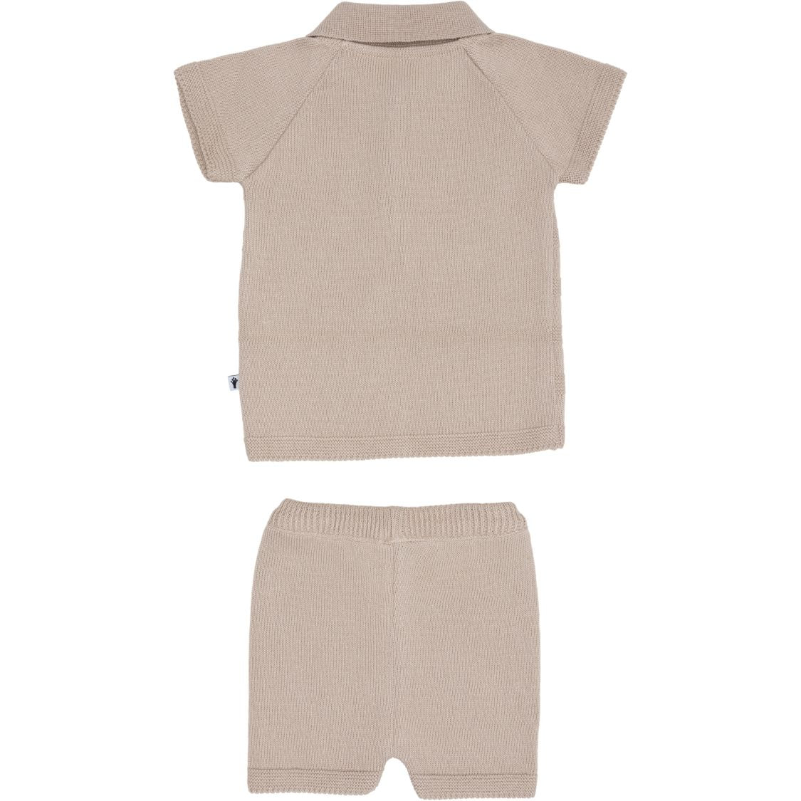 Jongens Top & Short Knit van  in de kleur Pepper in maat 74.