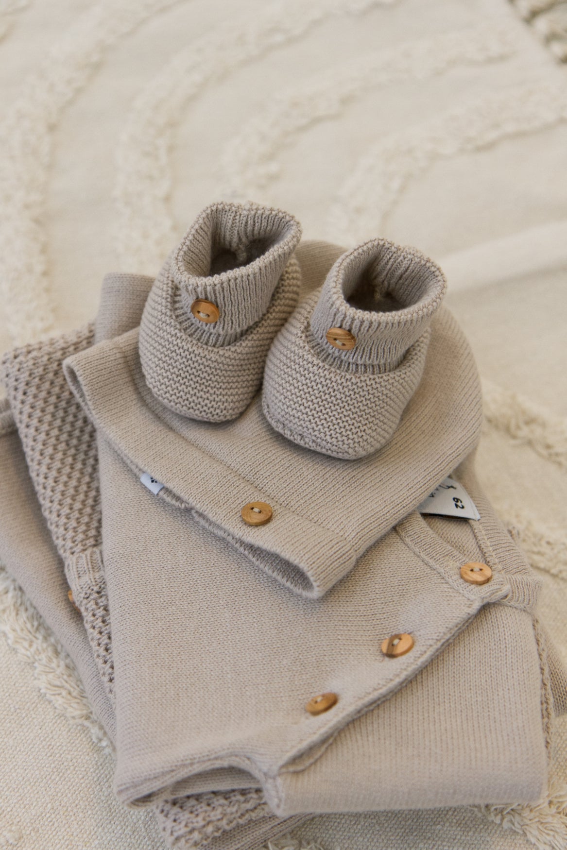 Unisexs Shirt Knit van Klein Baby in de kleur Pepper in maat 68.