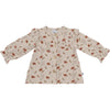 Meisjes Cardigan Ruffle van Klein Baby in de kleur AOP Flowers in maat 74.