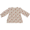 Meisjes Cardigan Ruffle van Klein Baby in de kleur AOP Flowers in maat 74.