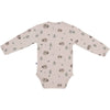Jongens Body Longsleeve van Klein Baby in de kleur AOP Hedgehog in maat 74.