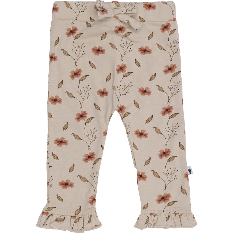 Meisjes Trouser Ruffle van Klein Baby in de kleur AOP Flowers in maat 74.