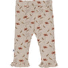 Meisjes Trouser Ruffle van Klein Baby in de kleur AOP Flowers in maat 74.