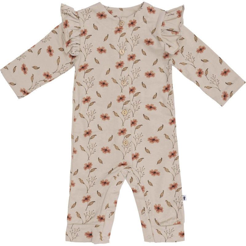 Meisjes Jumpsuit Ruffle van Klein Baby in de kleur AOP Flowers in maat 68.