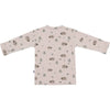 Jongens Shirt Buttons van Klein Baby in de kleur AOP Hedgehog in maat 74.