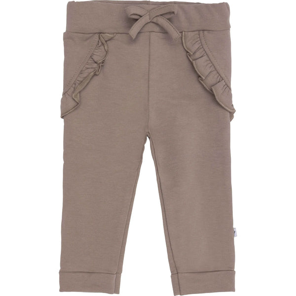 Meisjes Trouser Ruffle van Klein Baby in de kleur Brown in maat 74.