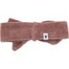 Meisjes Headband Rib van Klein Baby in de kleur Reddish Brown in maat 74-80.