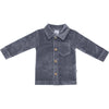 Jongens Shirt Rib van Klein Baby in de kleur Blue-Grey in maat 74.