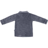 Jongens Shirt Rib van Klein Baby in de kleur Blue-Grey in maat 74.