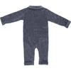 Jongens Polo Jumpsuit Rib van Klein Baby in de kleur Blue-Grey in maat 68.