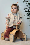 Meisjes Trouser Flaired van Klein Baby in de kleur Reddish Brown in maat 74.