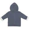 Jongens Jacket Knitted van Klein Baby in de kleur Blue-Grey in maat 74.