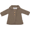 Meisjes Jacket Knitted A-Line van Klein Baby in de kleur Brown in maat 74.