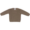 Jongens Sweater Knitted van Klein Baby in de kleur Brown in maat 74.