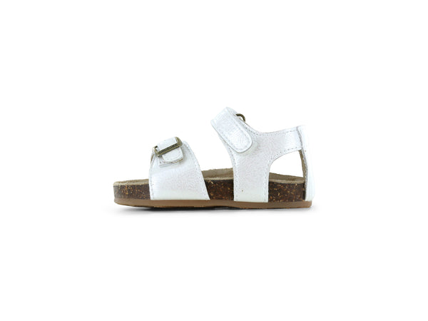Shoesme Sandalen Basic White Metallic