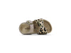 Shoesme Sandalen Taupe met panterprint