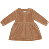 Meisjes Dress Velours van Klein Baby in de kleur Burro in maat 86.