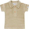 Jongens Polo Terry van Klein Baby in de kleur Twill Green in maat 86.