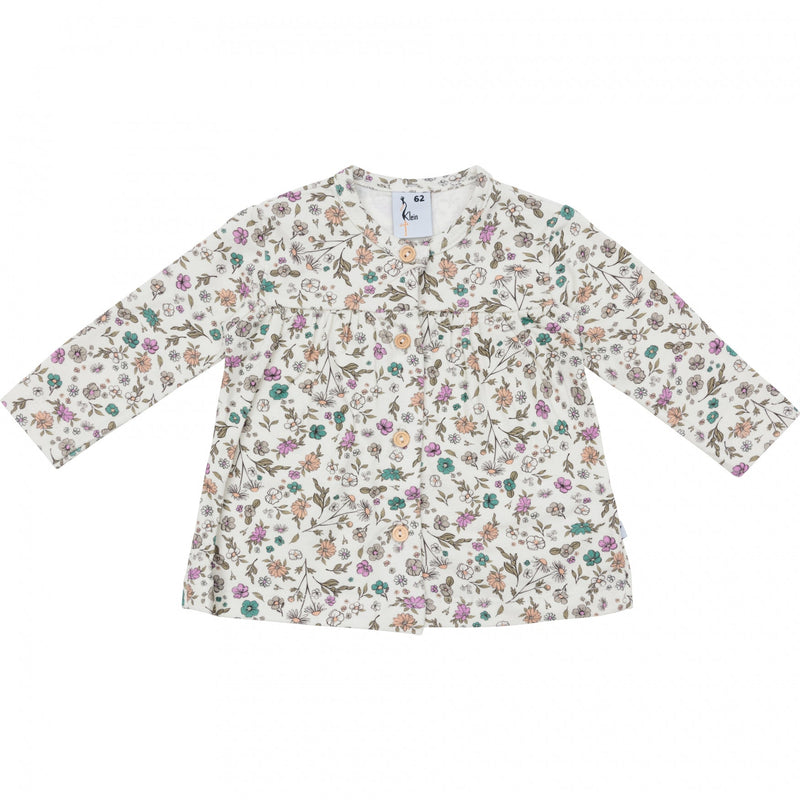 Meisjes Cardigan A-Line van Klein Baby in de kleur AOP Flower SS24 in maat 86.
