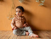 Meisjes Trouser Flair van Klein Baby in de kleur AOP Flower SS24 in maat 86.