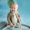 Jongens Shirt Colorblock van Klein Baby in de kleur Ancient Scroll in maat 86.