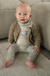 Jongens Shirt Colorblock van Klein Baby in de kleur Ancient Scroll in maat 86.