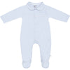 Jongens Babygrow with feet van Klein Baby in de kleur Baby Blue in maat 62.