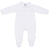 Jongens Babygrow with feet van Klein Baby in de kleur White in maat 62.