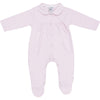Meisjes Babygrow with feet van Klein Baby in de kleur Baby Pink in maat 62.