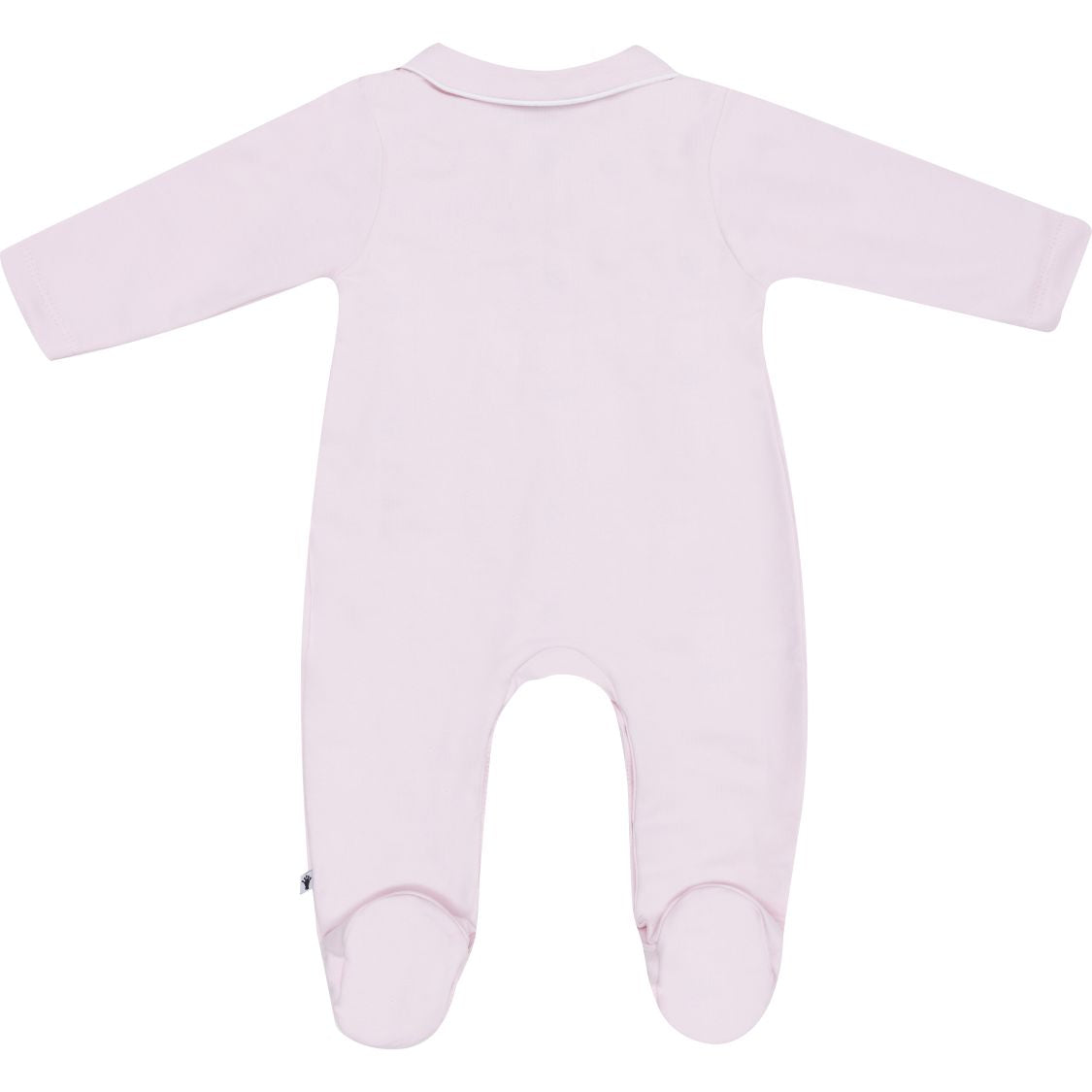 Meisjes Babygrow with feet van Klein Baby in de kleur Baby Pink in maat 62.