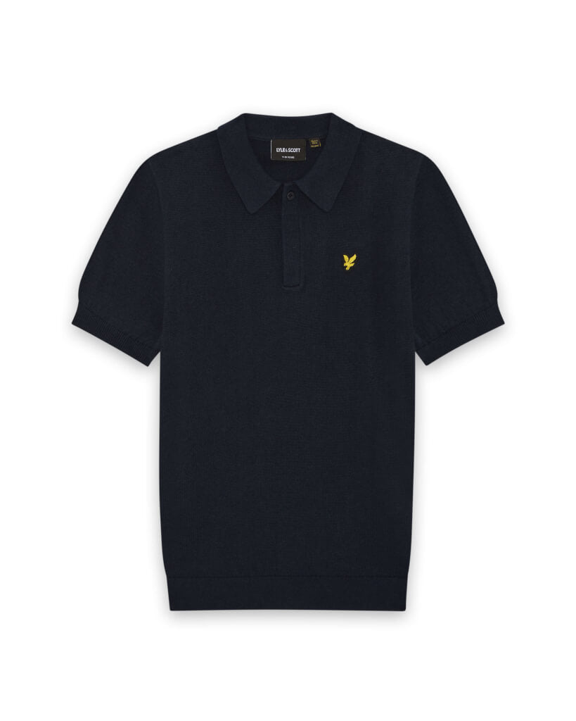 Lyle & Scott SS Knitted Polo Shirt