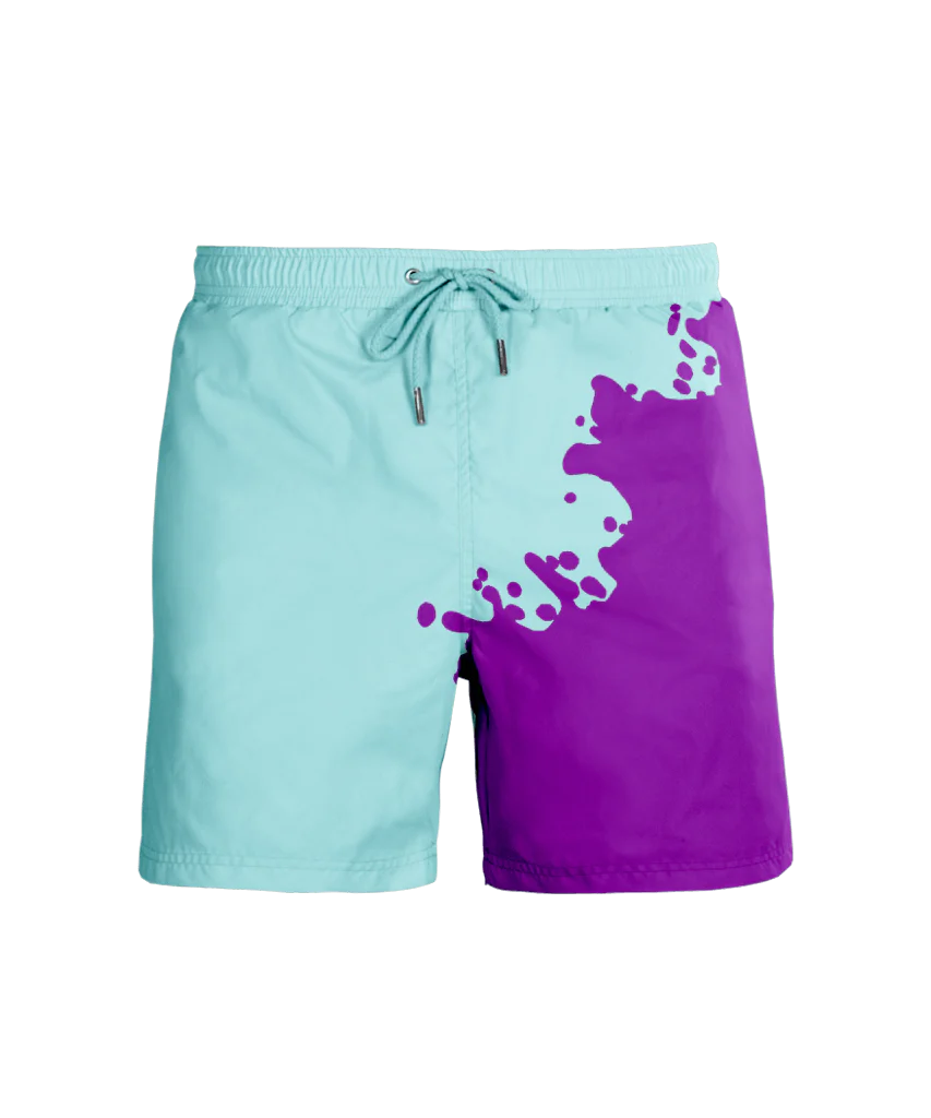 Sea'sons Swimshorts Solid Berry - Mint