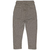 Jongens Pants FINOLW231 van Little Levv in de kleur AOP Multi Check in maat 128.