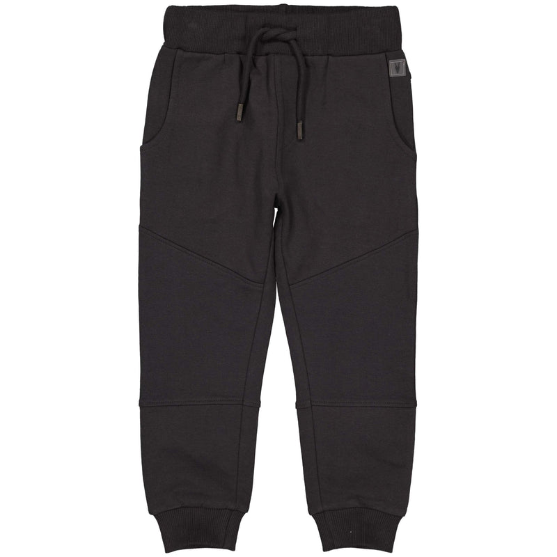 Jongens Sweatpants GIVANOLW231 van Little Levv in de kleur Grey Raven in maat 128.