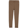 Meisjes Pants GRACEYLW231 van Little Levv in de kleur Brown Dust in maat 128.