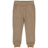 Jongens Pants GREGORLW231 van Little Levv in de kleur Taupe in maat 128.