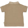 Jongens SHIRT LNBS25KEES van Levv Newborn in de kleur Taupe in maat 80.