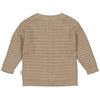 Jongens SWEATER LNBS25KES van Levv Newborn in de kleur Taupe in maat 80.