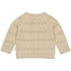 Meisjes SWEATER LNBS25KLARA van Levv Newborn in de kleur Light Sand in maat 80.