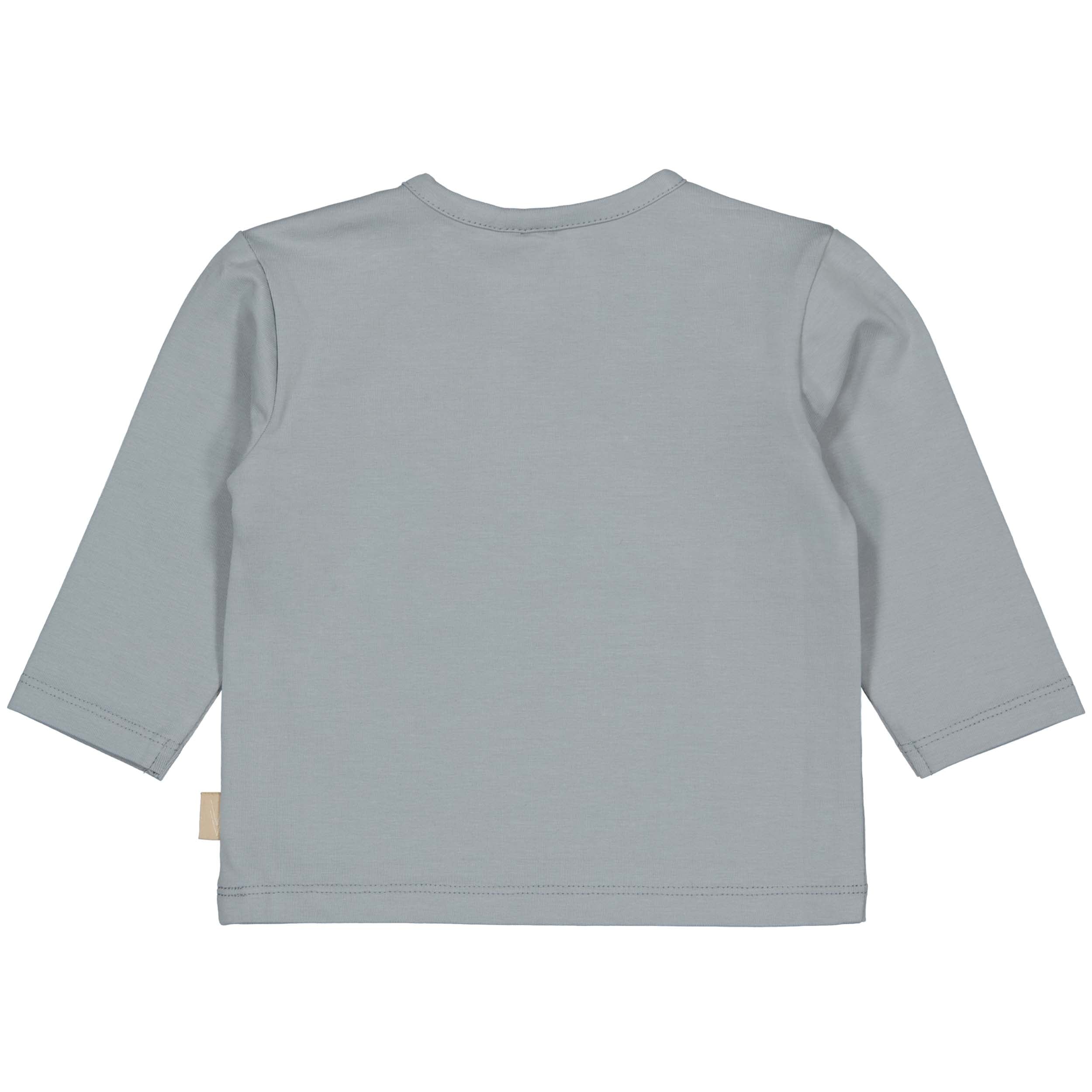 Jongens Longsleeve LARS van Levv Newborn in de kleur Blue Grey in maat 74.