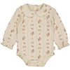 Meisjes Romper LAYLA van Levv Newborn in de kleur AOP Sand Flower in maat 74.